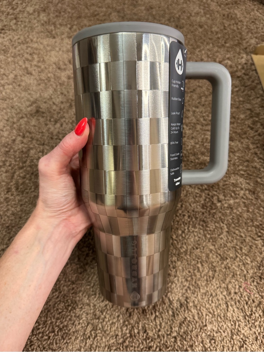 HydroJug X Rylee Arnold Disco Ball 40oz Traveler